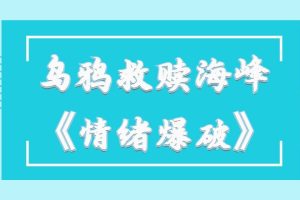 乌鸦救赎 海峰《情绪爆破》