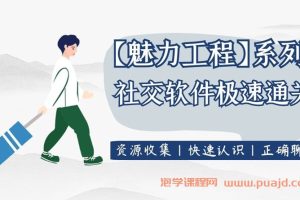 【魅力工程】社交软件极速通关