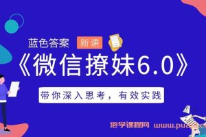 蓝色答案《微信撩妹6.0》