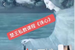 楚王情感-楚王私教课《诛心》价值3980