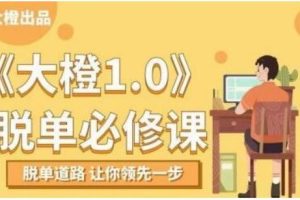 大橙1.0《脱单必修课》百度网盘下载