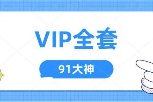 《91大神VIP全套课程》网盘下载