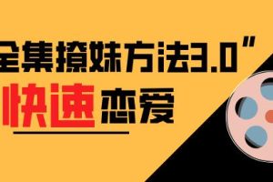 全集撩妹方法3.0《快速恋爱》百度云下载