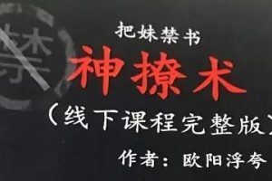 欧阳浮夸《神撩术》pdf电子版/无水印