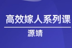 源靖《高效嫁人系列课》网盘下载