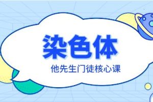 染色体《他先生门徒核心课》