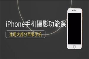 杨老师讲摄影《零基础玩转你的iPhone手机摄影功能》12节视频课